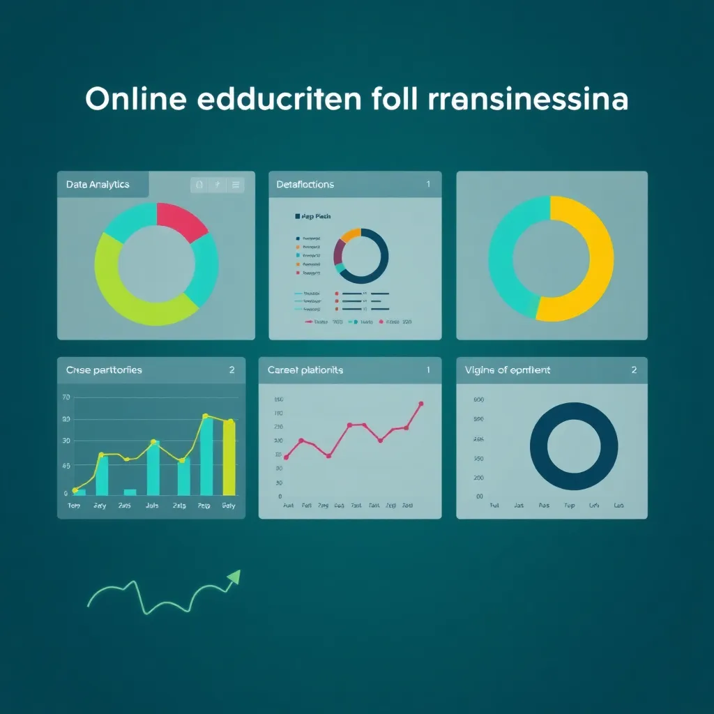 Visualisierung von Datenanalyse-Dashboards mit Geschäftskennzahlen
